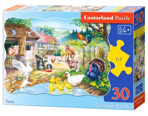 Puzzle Castorland 30 dílků - Farma