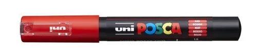 Dekorační popisovač Posca PC-1M, červená (15), 0,7 - 1,0 mm