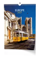 Nástěnný kalendář 2027 Baloušek Europe