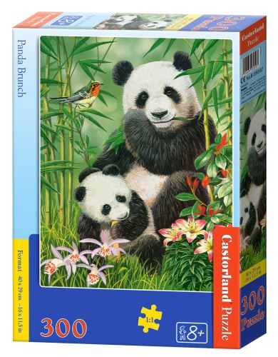 Puzzle Castorland 300 dílků - Pandí brunch