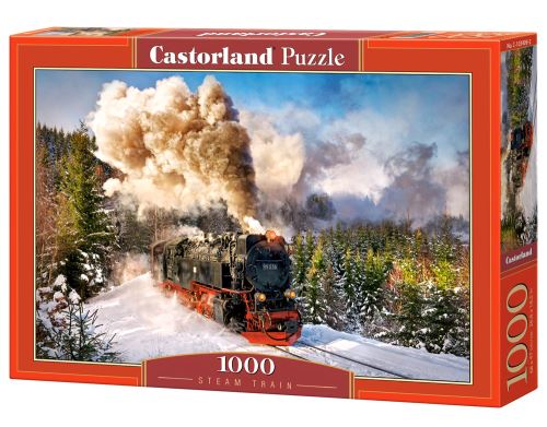 Puzzle Castorland 1000 dílků - Parní vlak