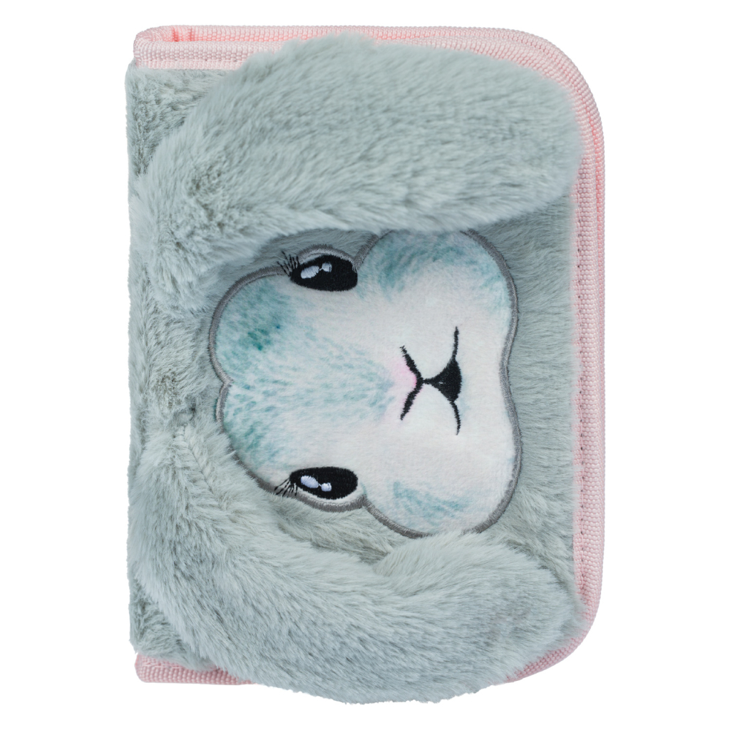 Levně Školní penál jednopatrový BAAGL, 2 chlopně - Bunny