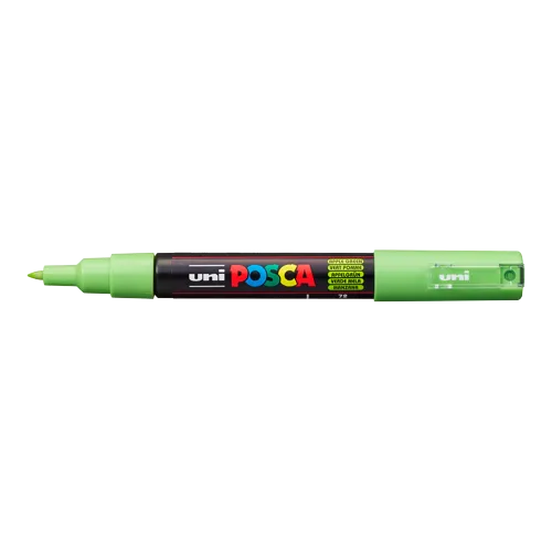Dekorační popisovač Posca PC-1M, zelené jablko (72), 0,7 - 1,0 mm
