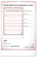 Nástěnný kalendář 2027 Notique Rodinný plánovací Hello Kitty XL, 33 x 46 cm (13)