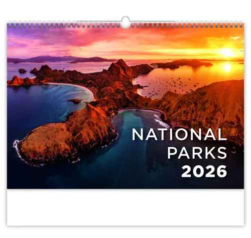 Nástěnný kalendář 2026 Helma - National Parks