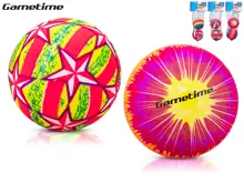 Gametime míč neonový 10 cm, 2 ks - mix motivů
