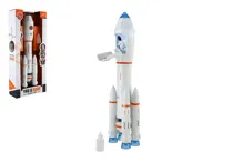 Raketa vypouštějící páru 36 cm se zvukem a světlem s doplňky