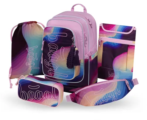 Školní batohový set 5dílný BAAGL Cubic Lyra