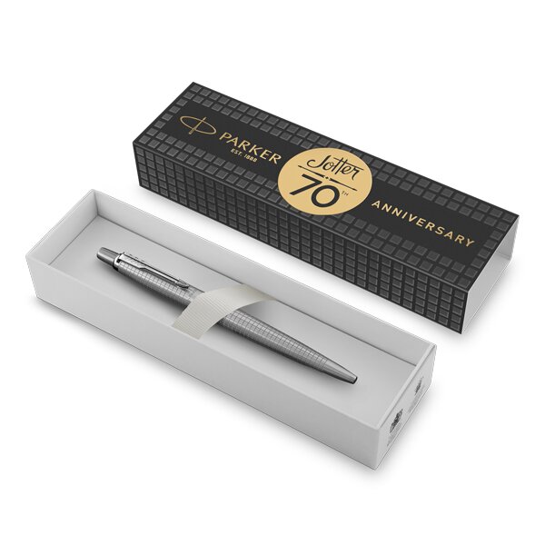 Levně Parker Jotter SE 70th Stainless Steel CT - kuličkové pero