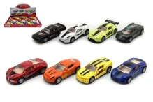 Auto kovové 8 cm na zpětné natažení