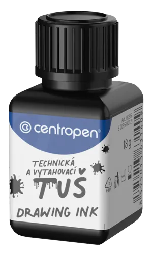 Tuš technická černá 18g Centropen