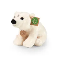 Plyšový medvěd lední 22 cm ECO-FRIENDLY
