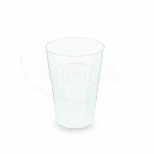 Kelímek vratný na koktejl (PP) extra pevný 0,2 l [12 ks]