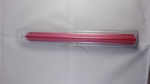 Sakura svíčky 8x290mm, 6ks - červené