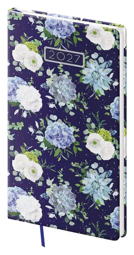 Týdenní diář 2027 Helma kapesní Vario Lyra Floral