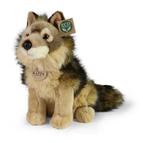 Plyšový kojot sedící 24 cm ECO-FRIENDLY
