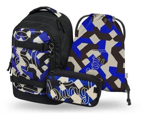 Školní batohový set 3dílný BAAGL Skate Max Variety