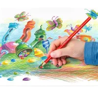 Barevné pastelky STAEDTLER Ergo Soft, 12 barev, trojhranná (1)
