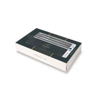 Parker Jotter Stainless Steel CT - propiska a mechanická tužka v dárkové sadě (2)