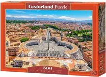 Puzzle Castorland 500 dílků - Výhled na Vatikán Puzzle Castorland 500 dílků - Výhled na Vatikán