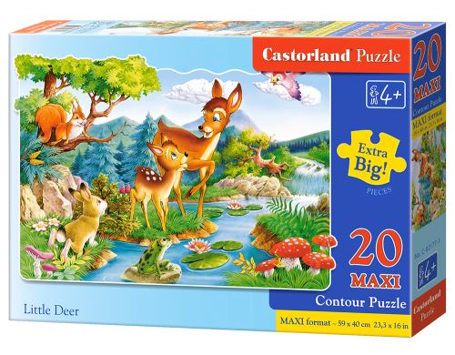 Puzzle Castorland MAXI 20 dílků - Koloušek