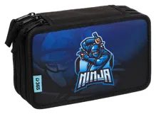 Školní penál třípatrový STIL Ninja