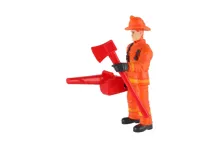 Figurka hasič plast 10cm s doplňky mix druhů na kartě 15,5x25,5x4cm (2)