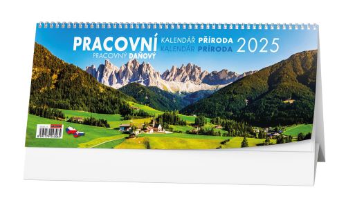 Stolní kalendář 2025 Baloušek - Daňový - Příroda