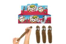 Hovínko antistresové guma 15cm elastické tvarovatelné v sáčku 12ks v boxu