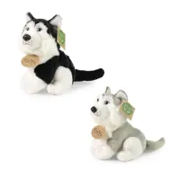 Plyšový pes husky 16 cm ECO-FRIENDLY (3)