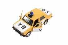 Policejní auto VB kovové 12 cm na zpětné natažení se světlem a zvukem (3)