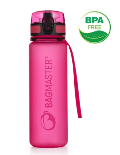 Láhev na pití 0,5 l Bagmaster růžová