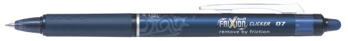 Přepisovatelný roller Pilot Frixion Ball Clicker, tenký hrot 0,5mm - modročerná