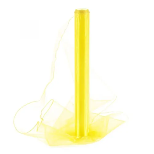 Organza 40cm/10y citrónová 081