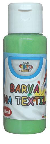 Barva na textil Creatoys 60ml - žluto zelená