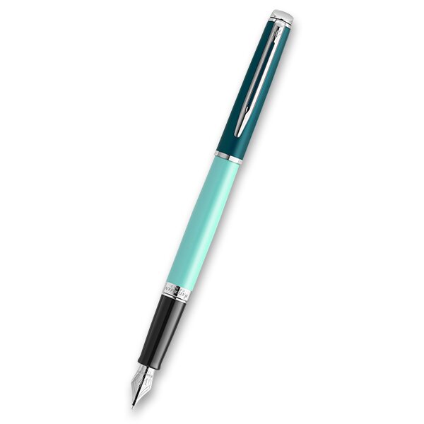 Levně Plnicí pero Waterman Hémisphère Colour Blocking Green CT, hrot F