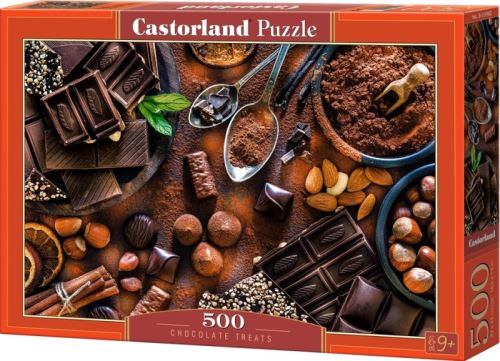 Puzzle Castorland 500 dílků - Čokoládové mlsání