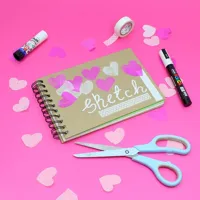 Sketchbook ARTGECKO Krafty, A3 na výšku, 40 bílých listů, 150g (8)