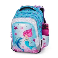 Školní batohový set 3-dílný Bagmaster Lumi 24 A Mořská panna + pero Pilot Frixion (6)