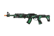 Samopal jiskřící ARMY na setrvačník 62 cm (2)