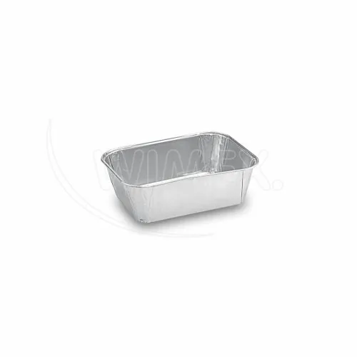 Miska (ALU) hranatá 149 x 109 x 45 mm 550 ml, 50 ks