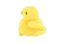 Plyšové kuřátko plněné kuličkami 12 cm - žluté (2)