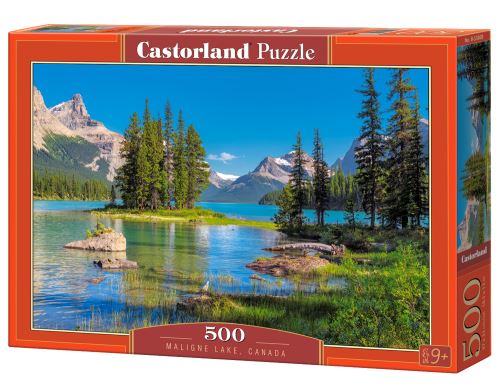 Puzzle Castorland 500 dílků - Maligne lake, Kanada