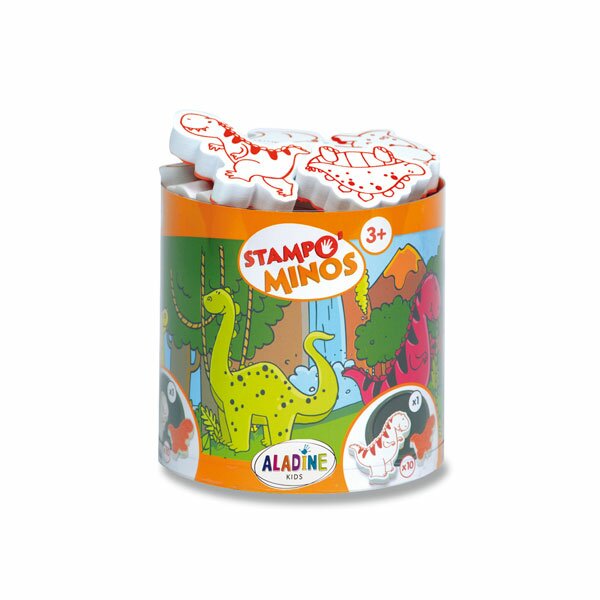 Levně Razítka s příběhem Aladine Stampo Minos - Dinosauři