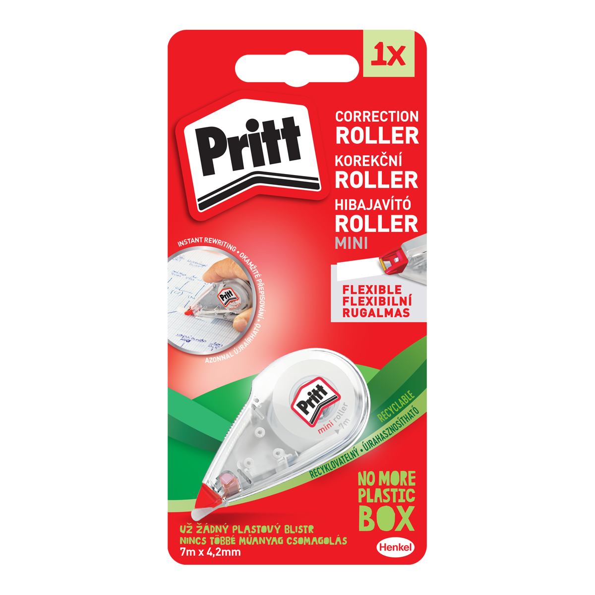 Levně Pritt Mini Flex roller - korekční strojek 4,2 mm x 7 m, jednorázový