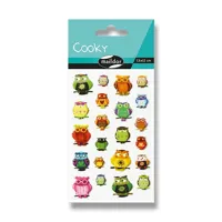 Samolepky Maildor 3D Cooky - Sovy Samolepky Maildor 3D Cooky - Sovy