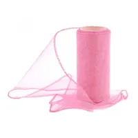 Organza 12cm/10y růžová 047 Organza 12cm/10y růžová 047