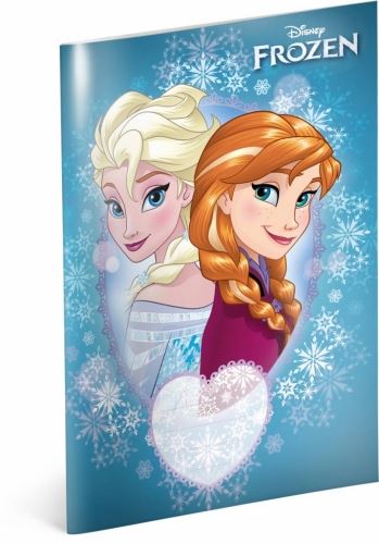 Školní sešit Frozen – Ledové království Sisters, A5, 40 listů, čtverečkovaný
