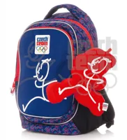 Plyšák Český olympijský tým - Maskot Emil, červený (3)