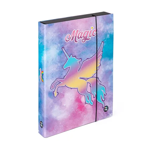 Box na sešity A4 Jumbo KARTON P+P OXY GO - Unicorn